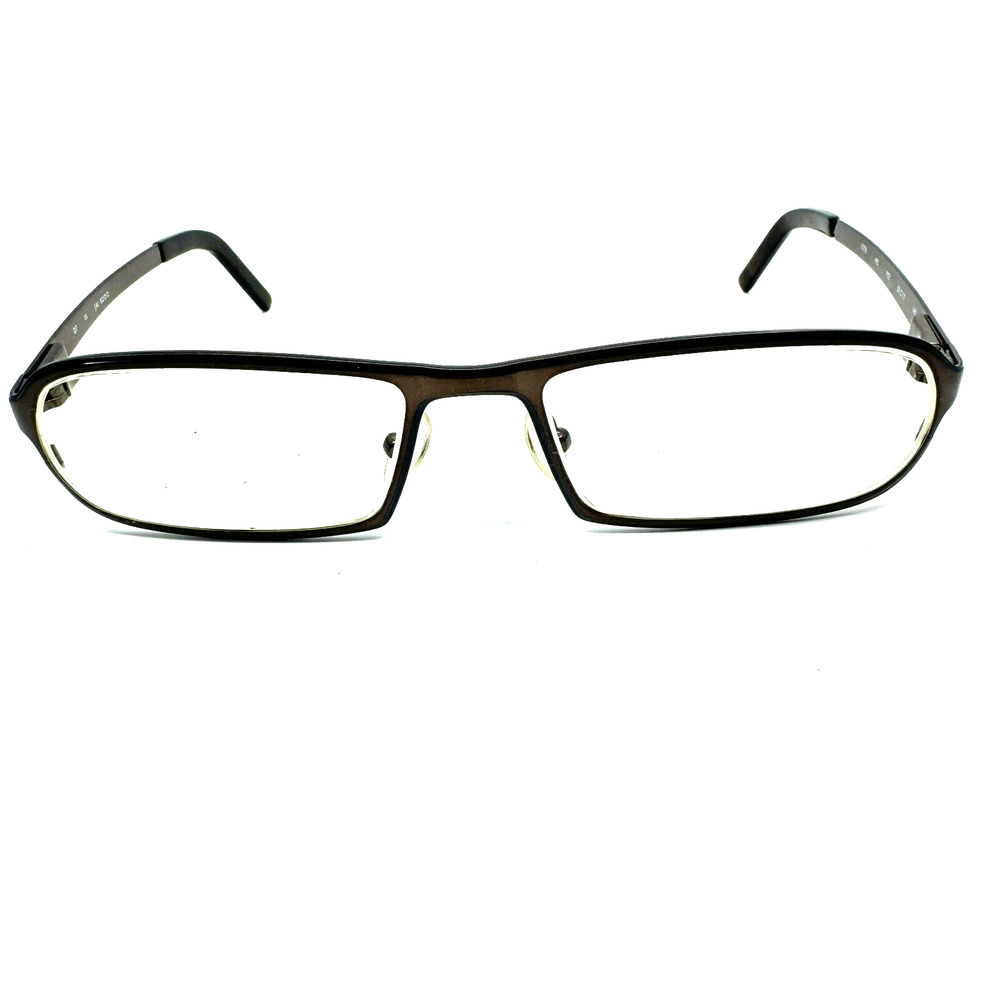 JAI KUDO (1078) 492 Dark Brown/Blue Polished‎ Eyeglasses Frame 55-17-140 H1115